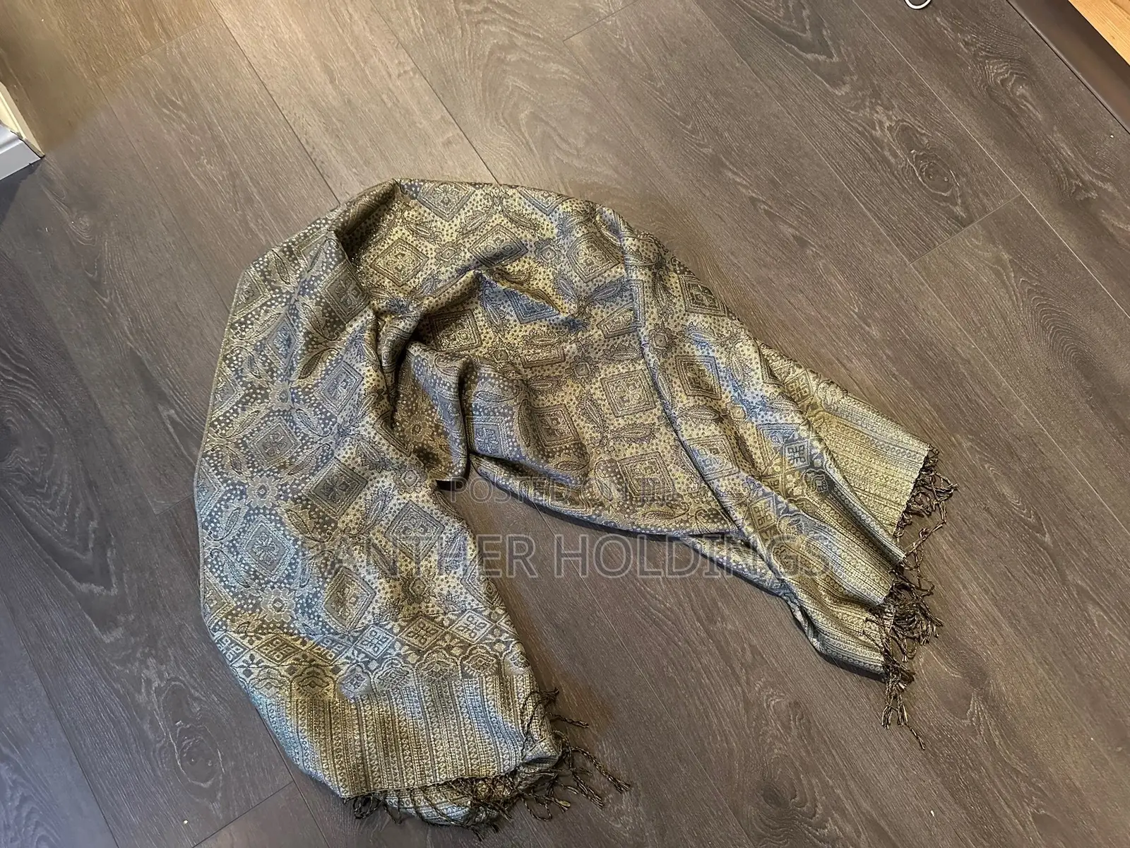 Original -gold-tone Silk Blend Pashmina Scarf