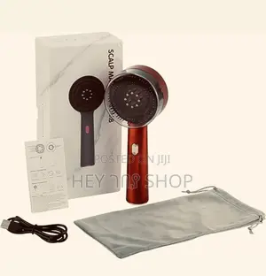 Red Light Electric Scalp Massager/ የጭንቅላት ማሳጅ
