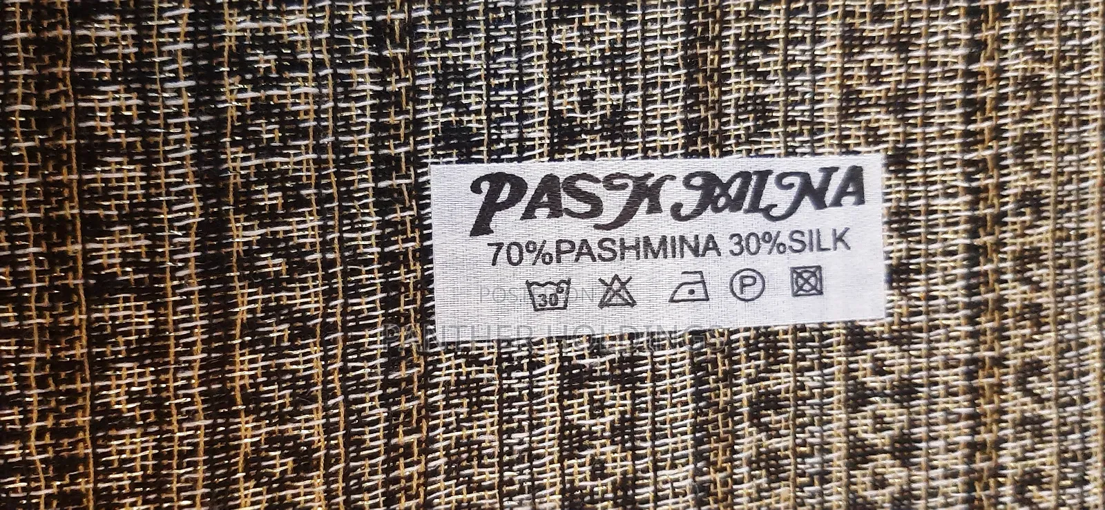 Original -gold-tone Silk Blend Pashmina Scarf