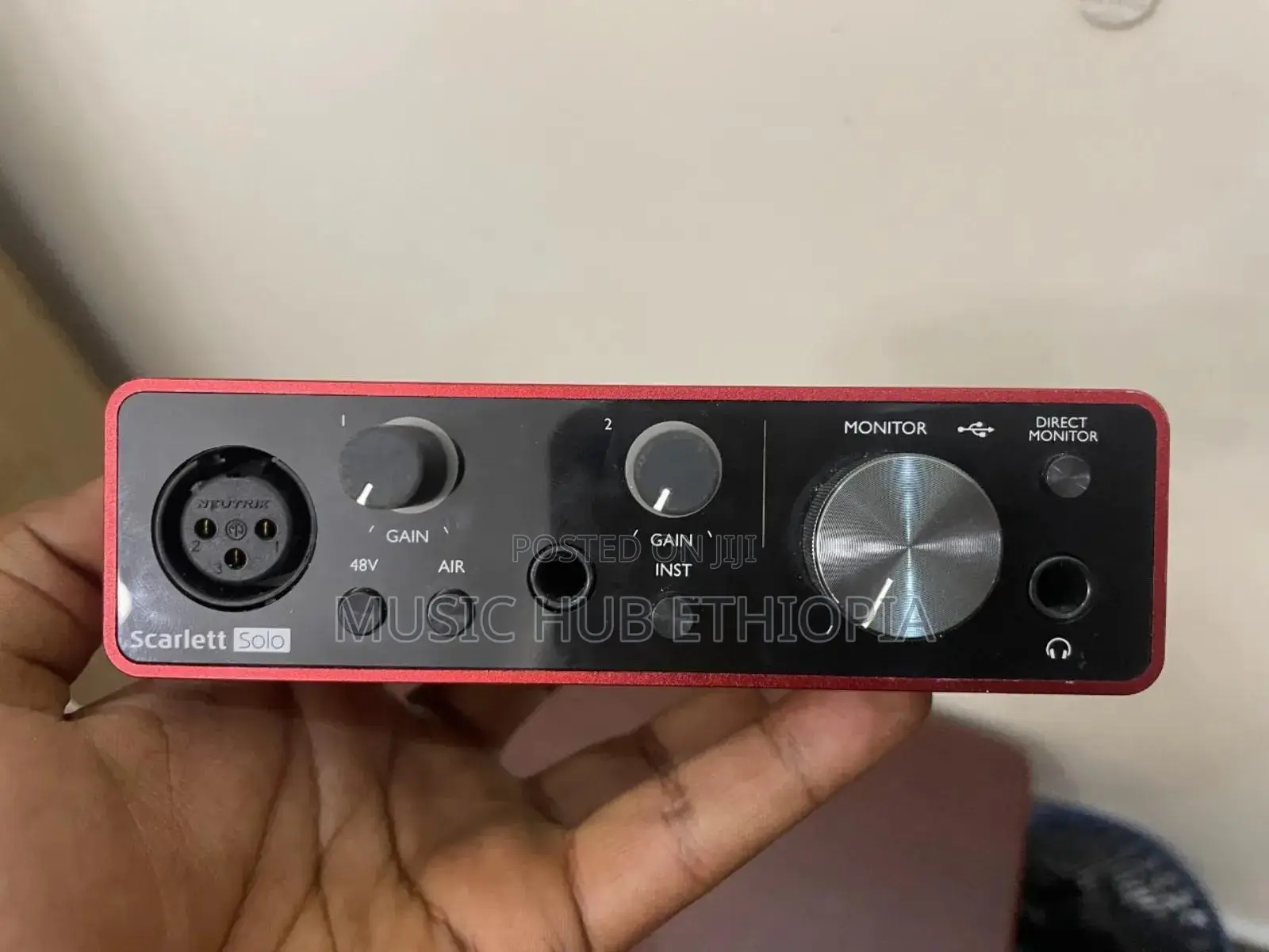 Focusrite Scarlet Solo 3rd Generation Sound Card