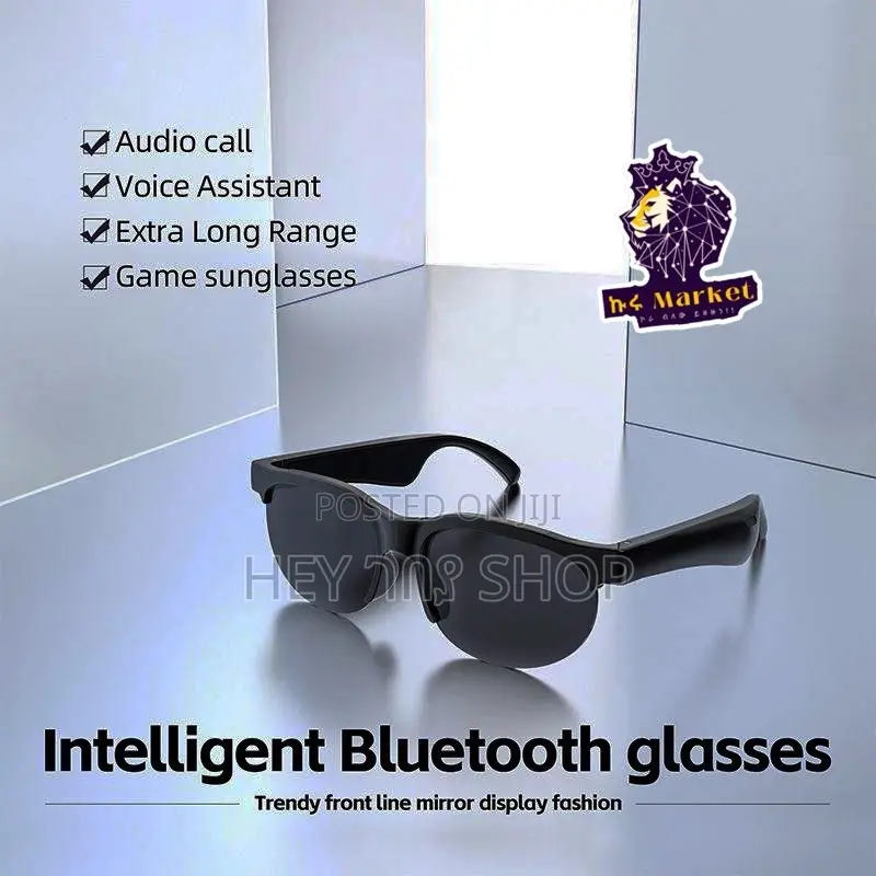 Wireless Headset Glasses(የbluetooth መነፅር)
