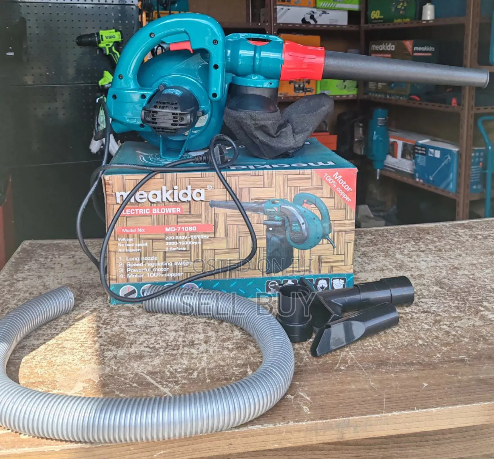 Meakida Blower and Sucker