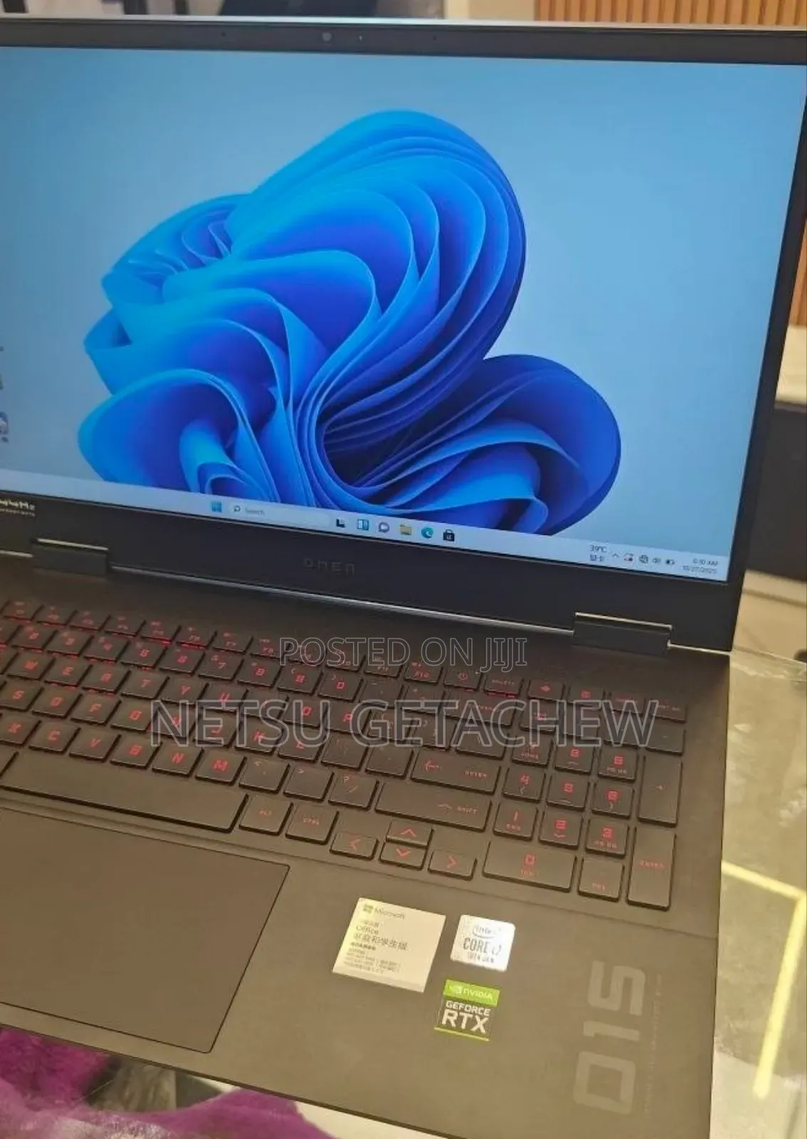 New Laptop HP Omen 15 16GB Intel Core I7 SSD 1T