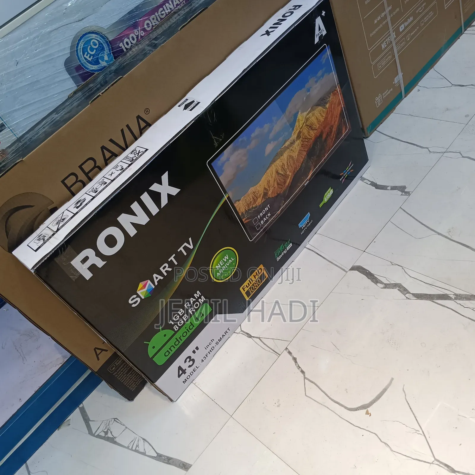 Ronix Smart Tv 43 Inch Andraid Framless