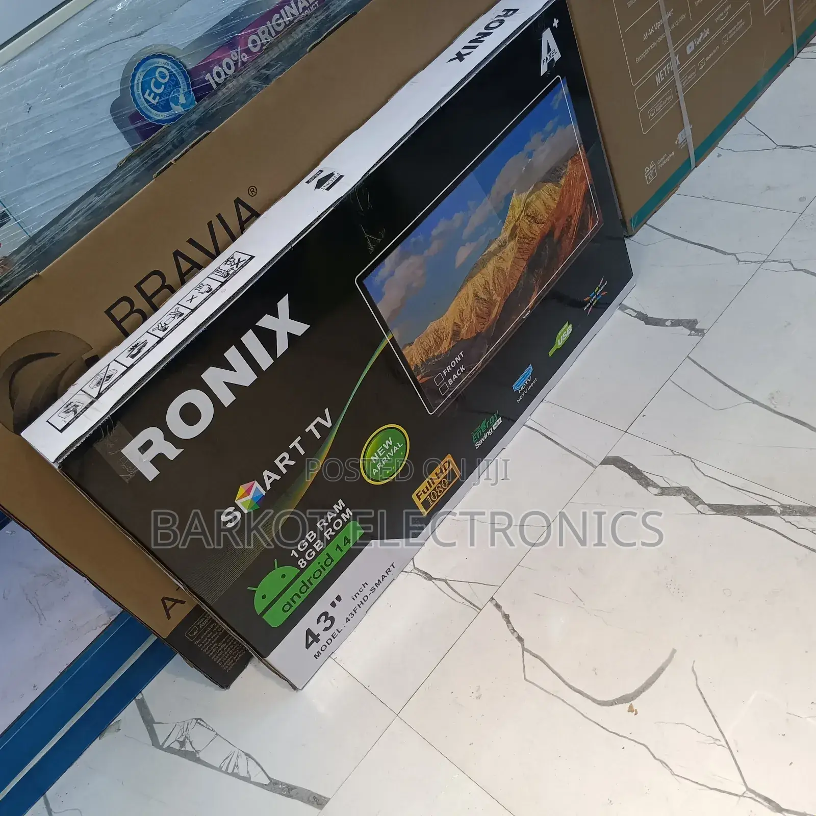 Ronix Smart Tv 43 Inch Andraid Framless