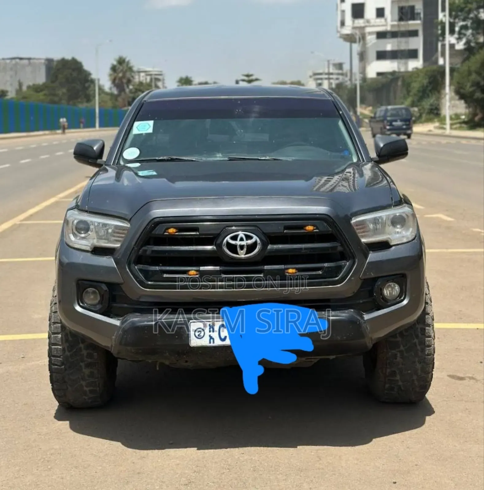 Toyota Tacoma Limited 2017 Gray