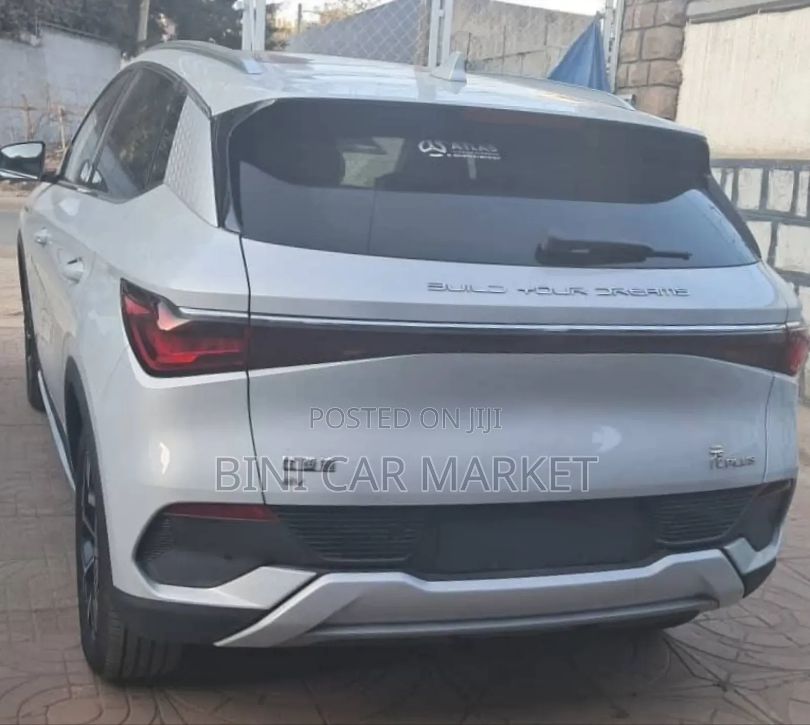 New BYD Yuan Plus 2024 White