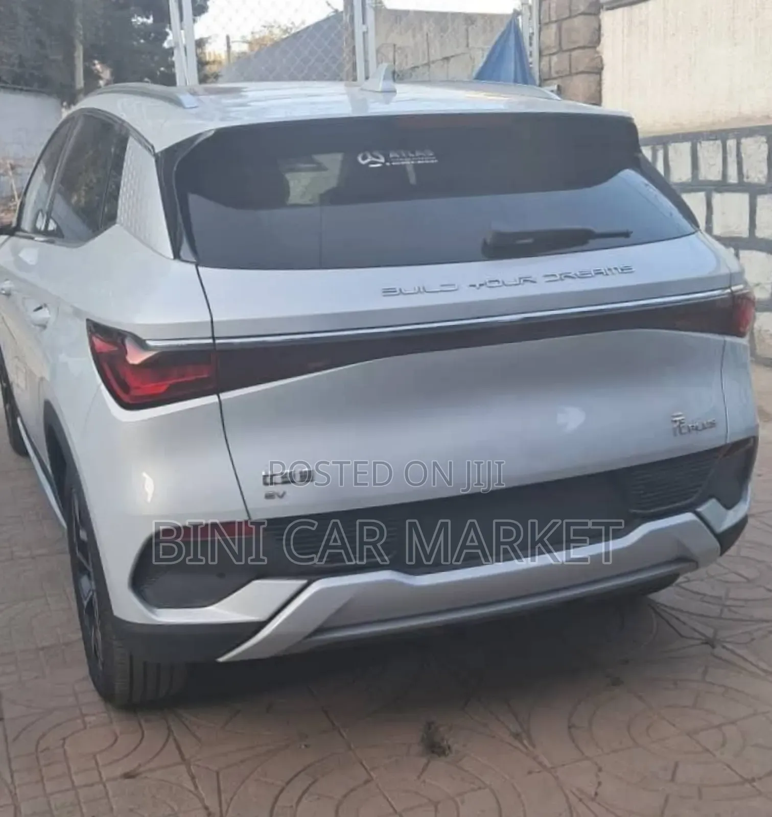 New BYD Yuan Plus 2024 White