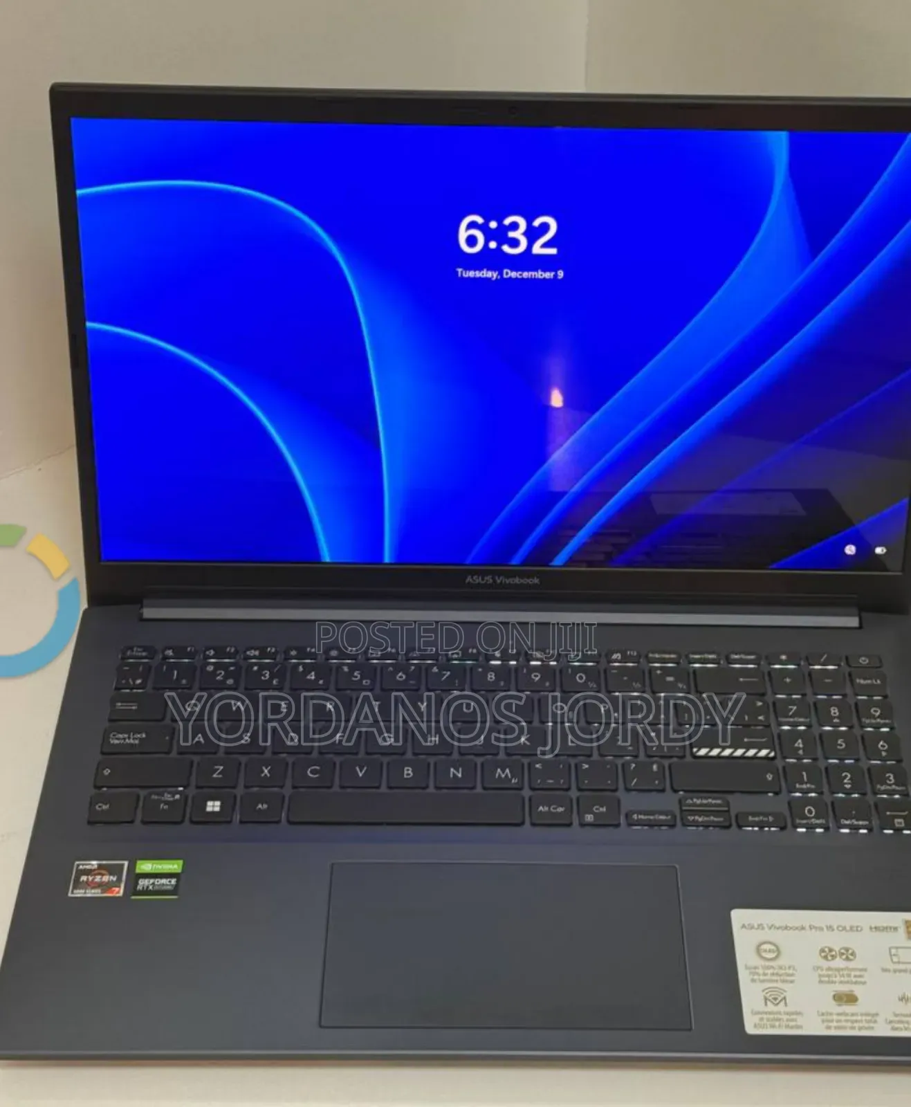 New Laptop Asus VivoBook Pro 15 N580VD 16GB AMD Ryzen 7 SSD 512GB