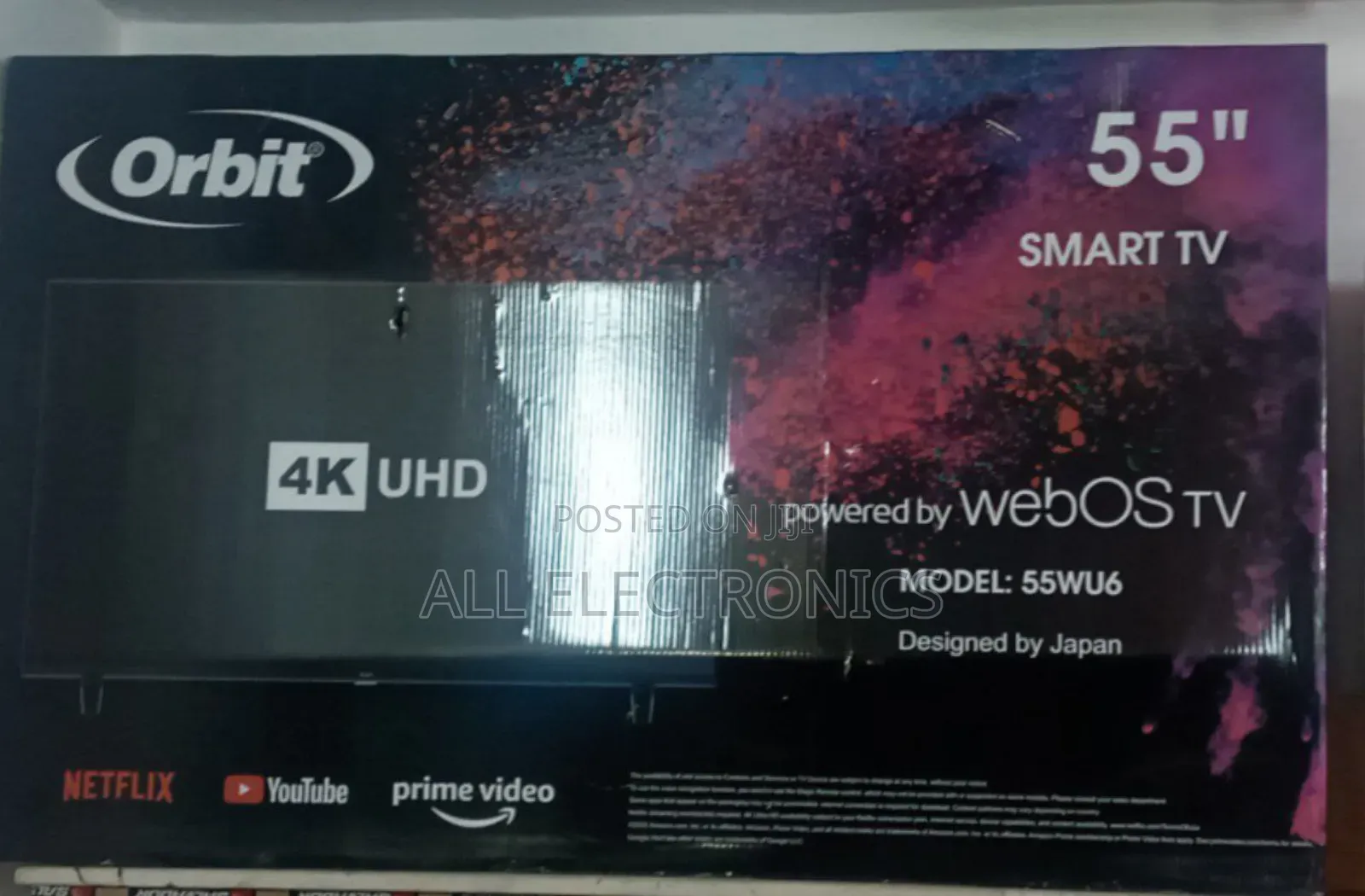 Orbit 55"Inch Designed by Japan Tv