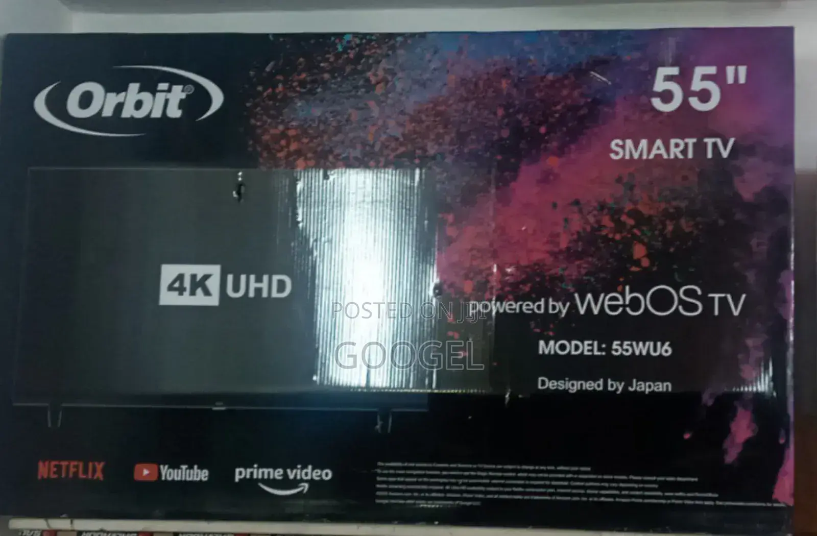 Orbit 55"Inch Designed by Japan Tv