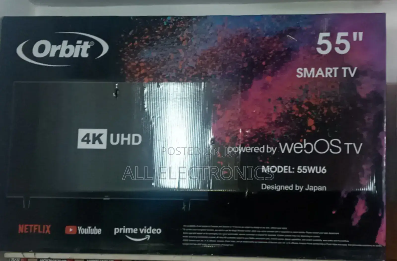 Orbit 55"Inch Designed by Japan Tv