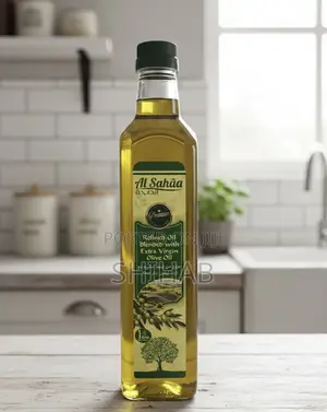Photo - Al Sahaa Extra Refined Olive Oil (1 Liter) for Food