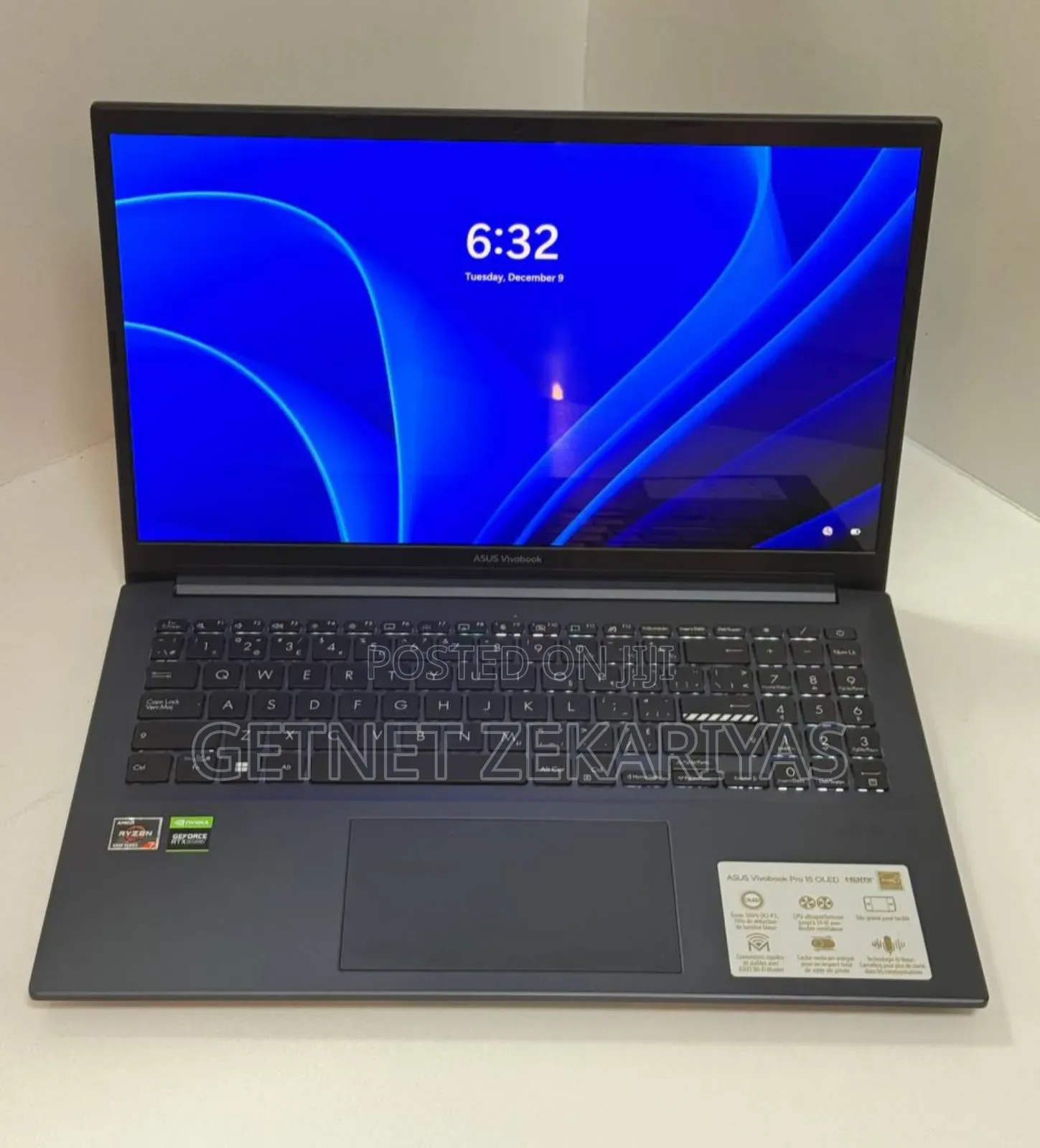 New Laptop Asus VivoBook 15 X505BA 16GB AMD Ryzen 7 SSD 512GB