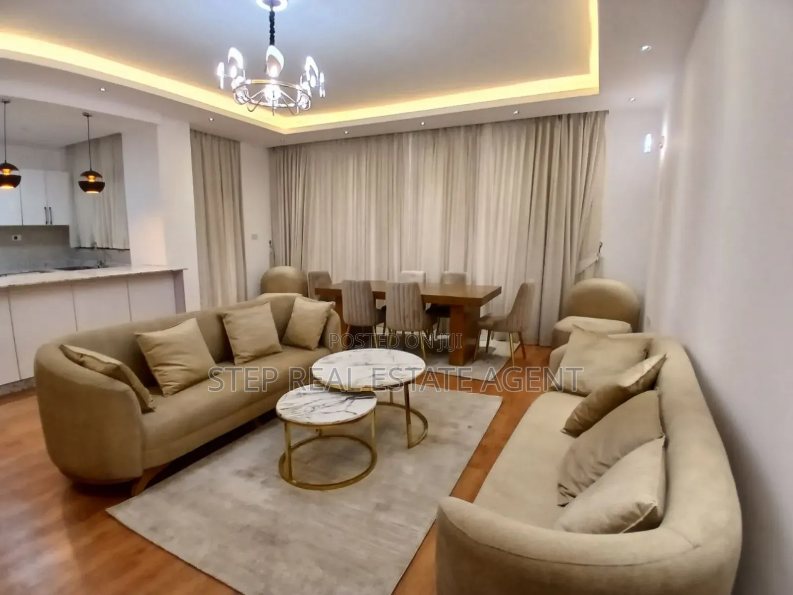 Furnished 3bdrm Apartment in Bole for rent