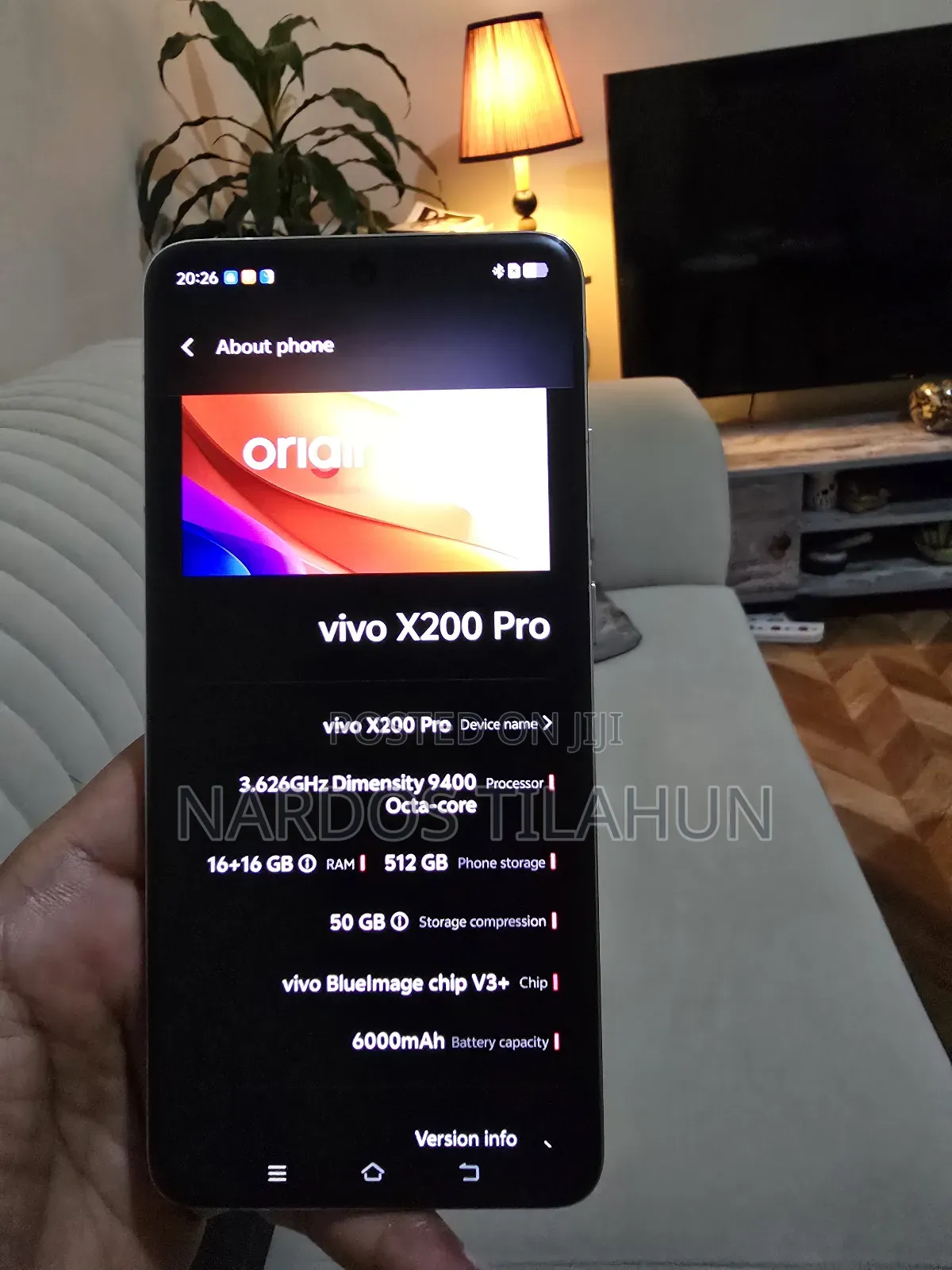 New Vivo X200 Pro 512 GB White