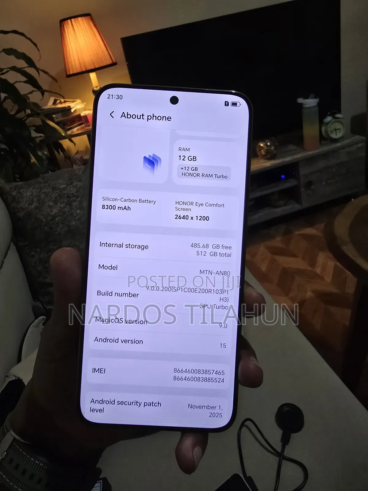 New Honor X9d 512 GB Red