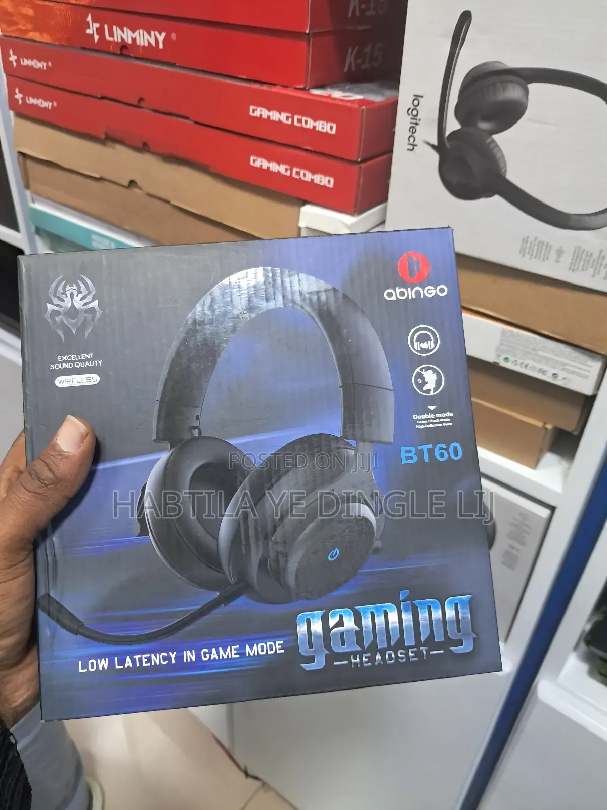 Abingo Bt60 Wireless Gaming Headset