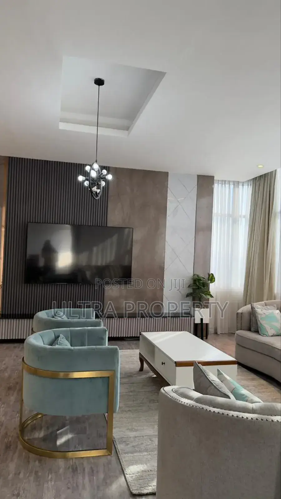 Furnished 3bdrm Apartment in Bole for rent