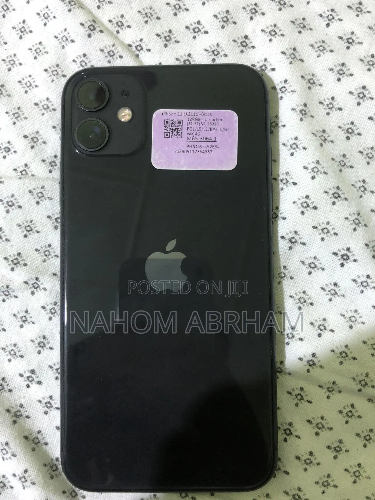 Apple iPhone 11 128 GB Black
