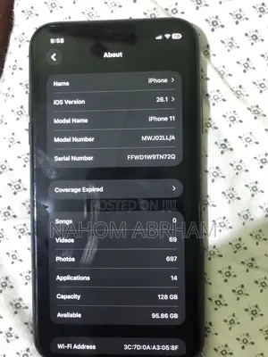 Apple iPhone 11 128 GB Black