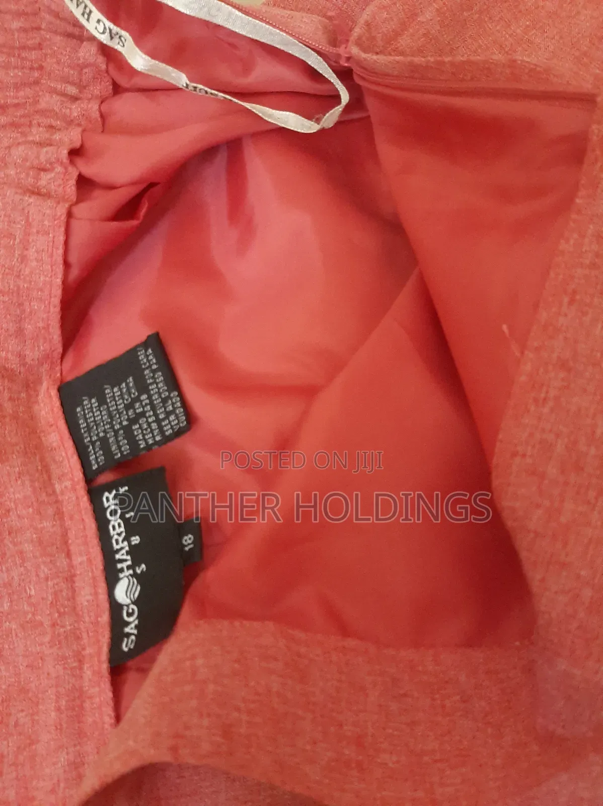 Sag Harbour 3(Co-ord) Piece Pink Pantsuit Size 18