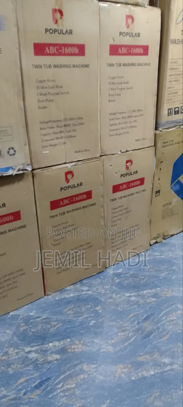 Popular Washing Mashine Front 14kg Nw