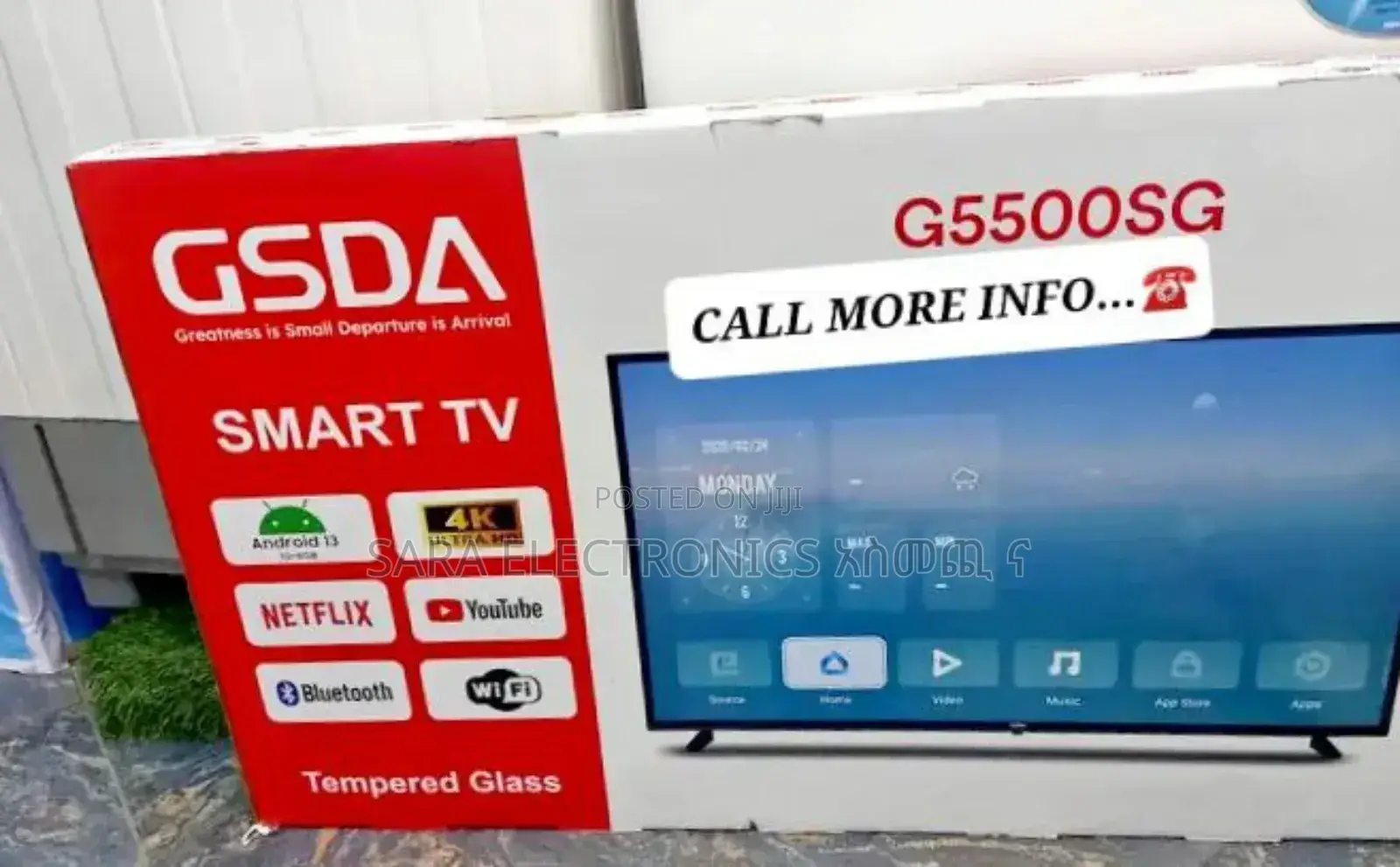 Gsda 55" Smart New Model Tv *3year Warranty*