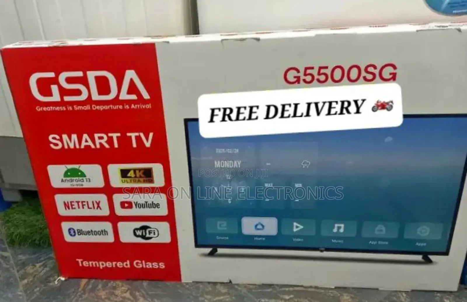 Gsda 55" Smart New Model Tv *3year Warranty*