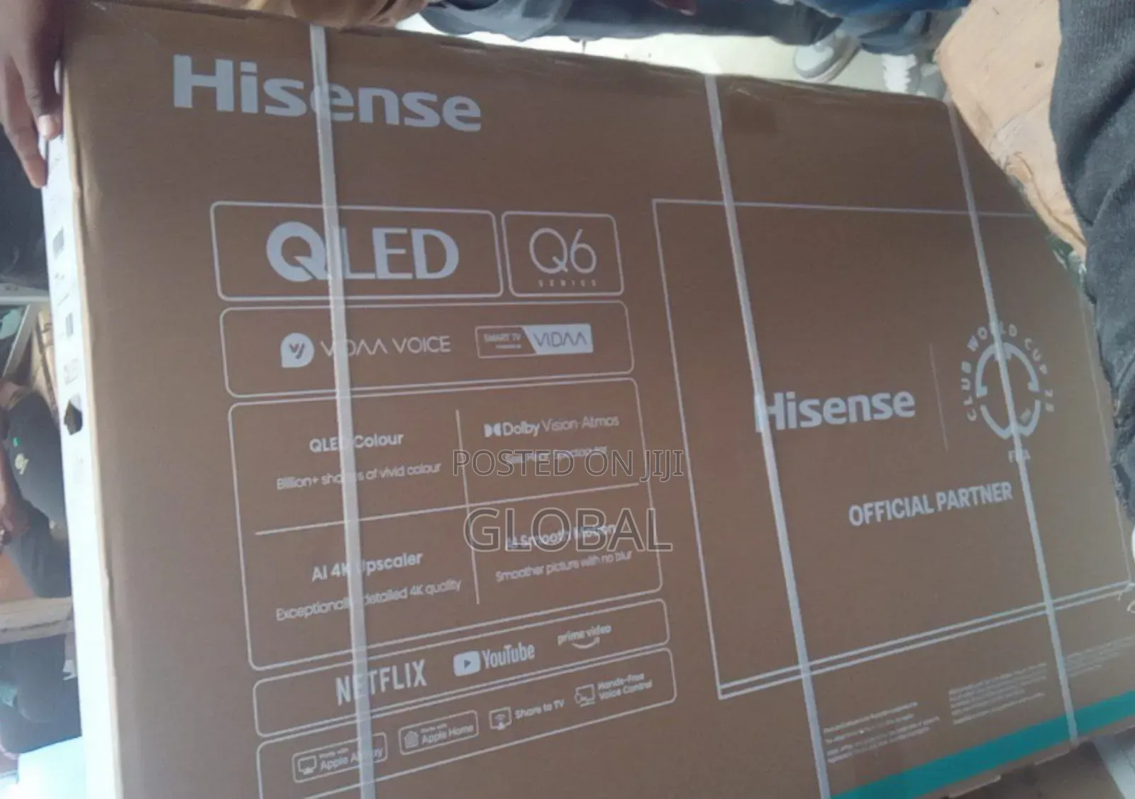 Hosense 55"Inch Qled Q6 Tv