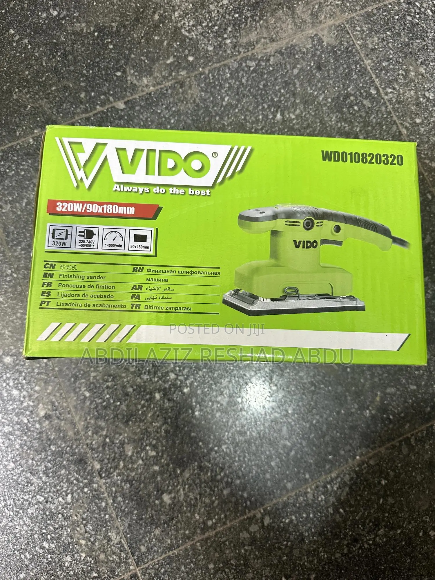 Vido Finishing Sander