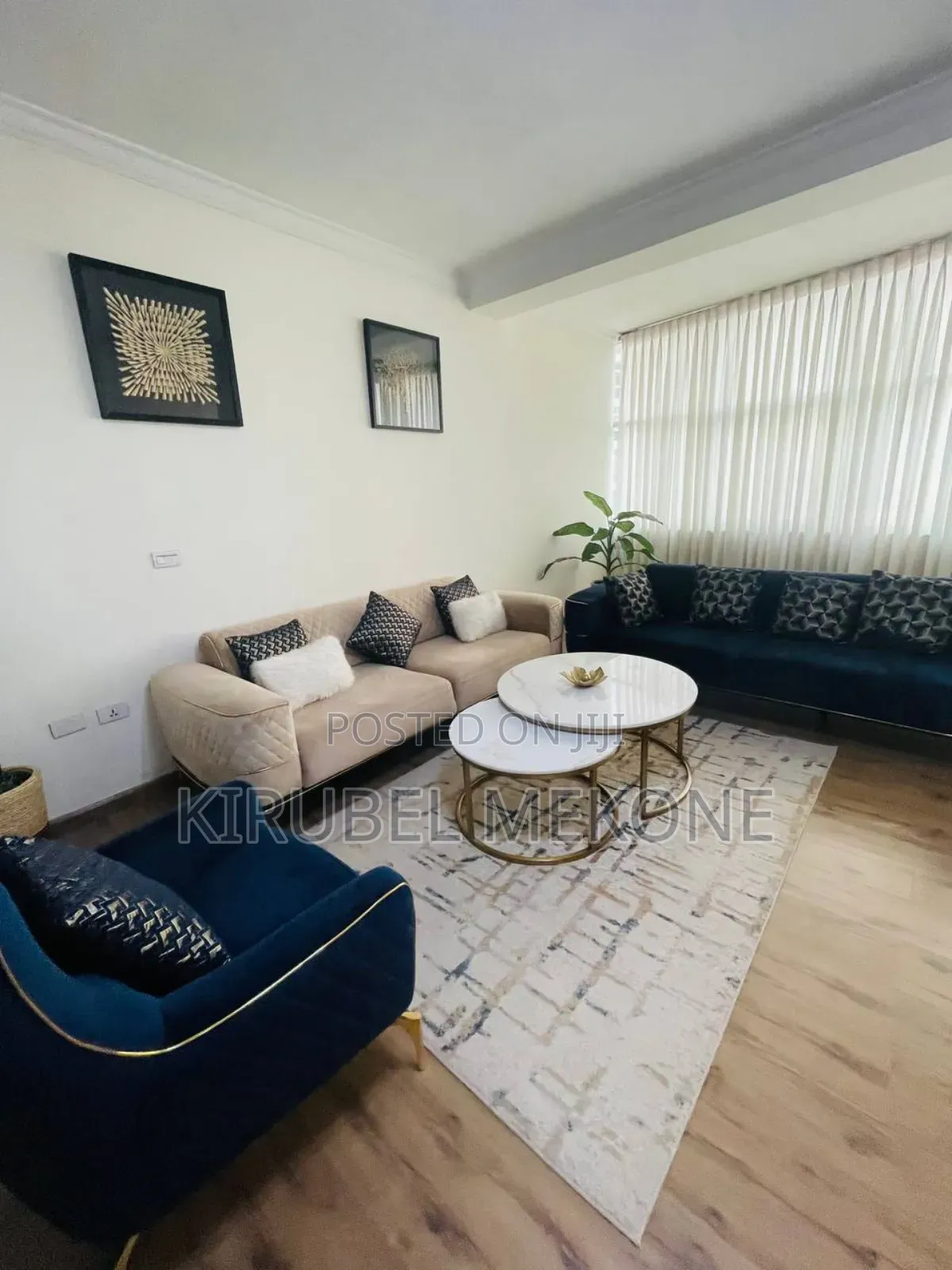 Furnished 2bdrm Apartment in Bole for rent