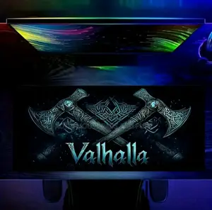 Vikings Valhalla Themed Mouse Pad - Desk Mat For Gamers And Office