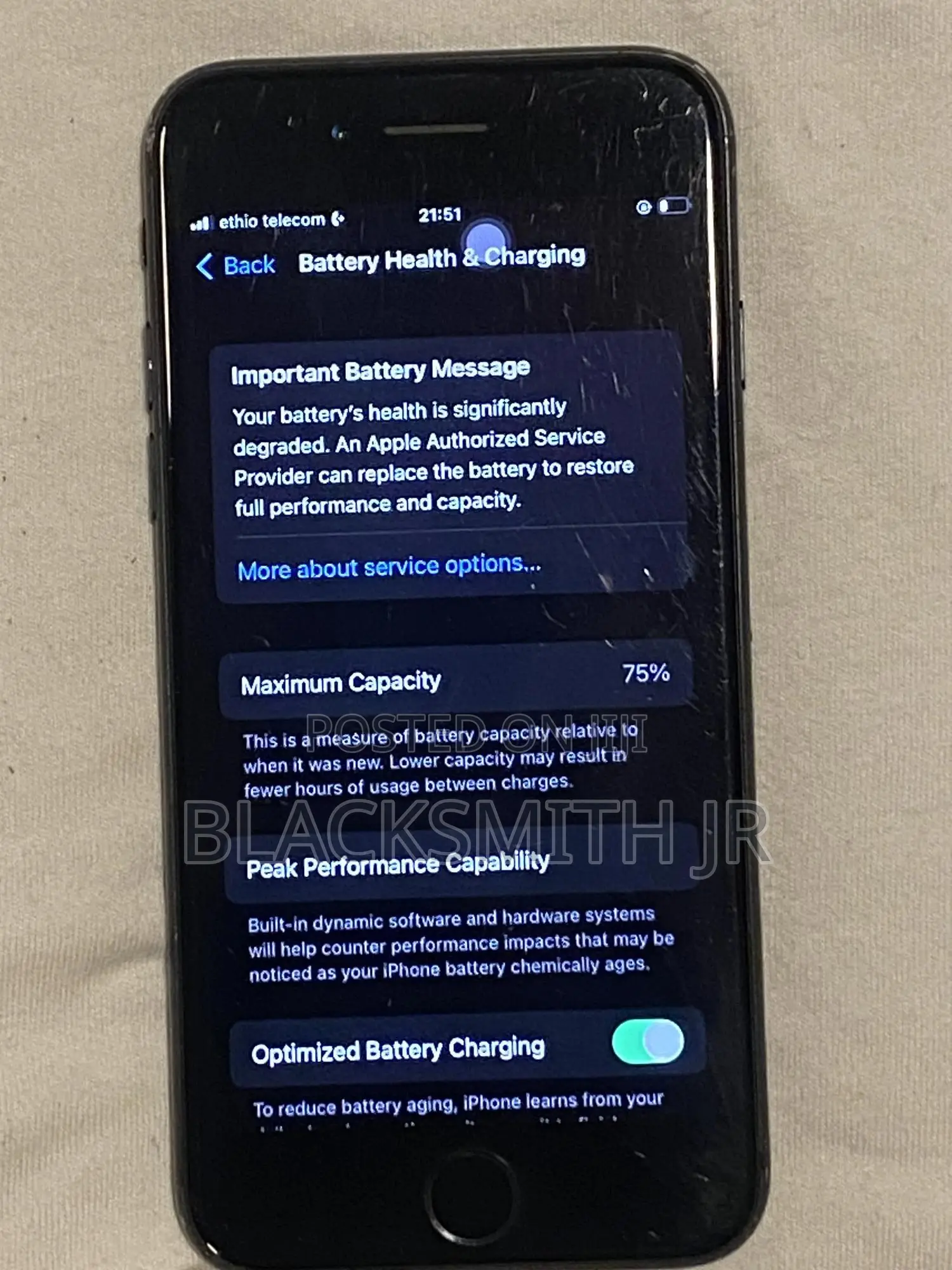 Apple iPhone SE (2020) 128 GB Black