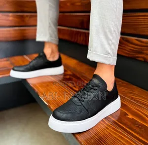 Photo - Chekich New Black Leather Casual Shoes
