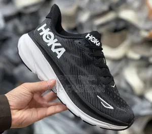 Photo - Hoka Clif Running Shoes Black
