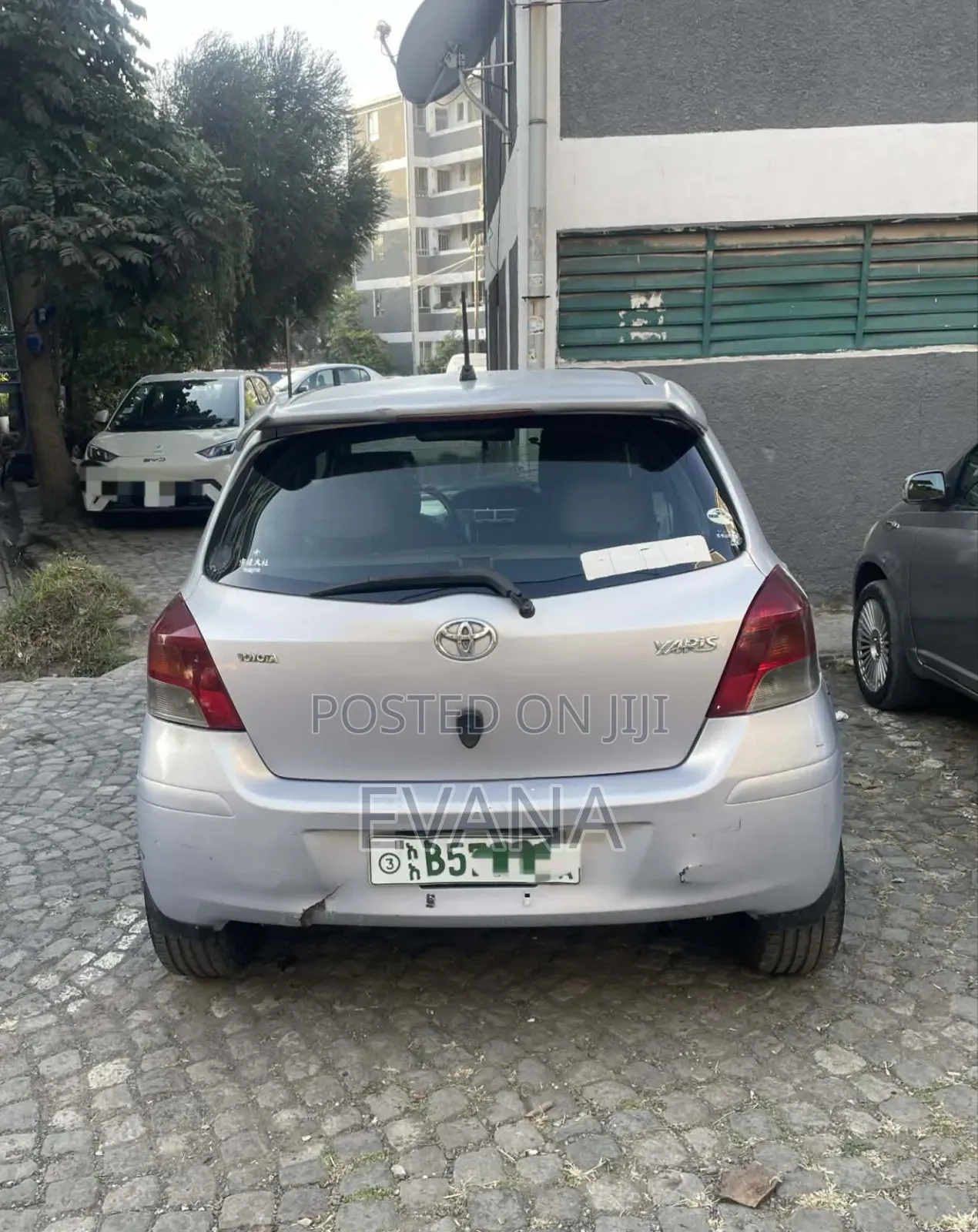 Toyota Yaris 2008 Purple