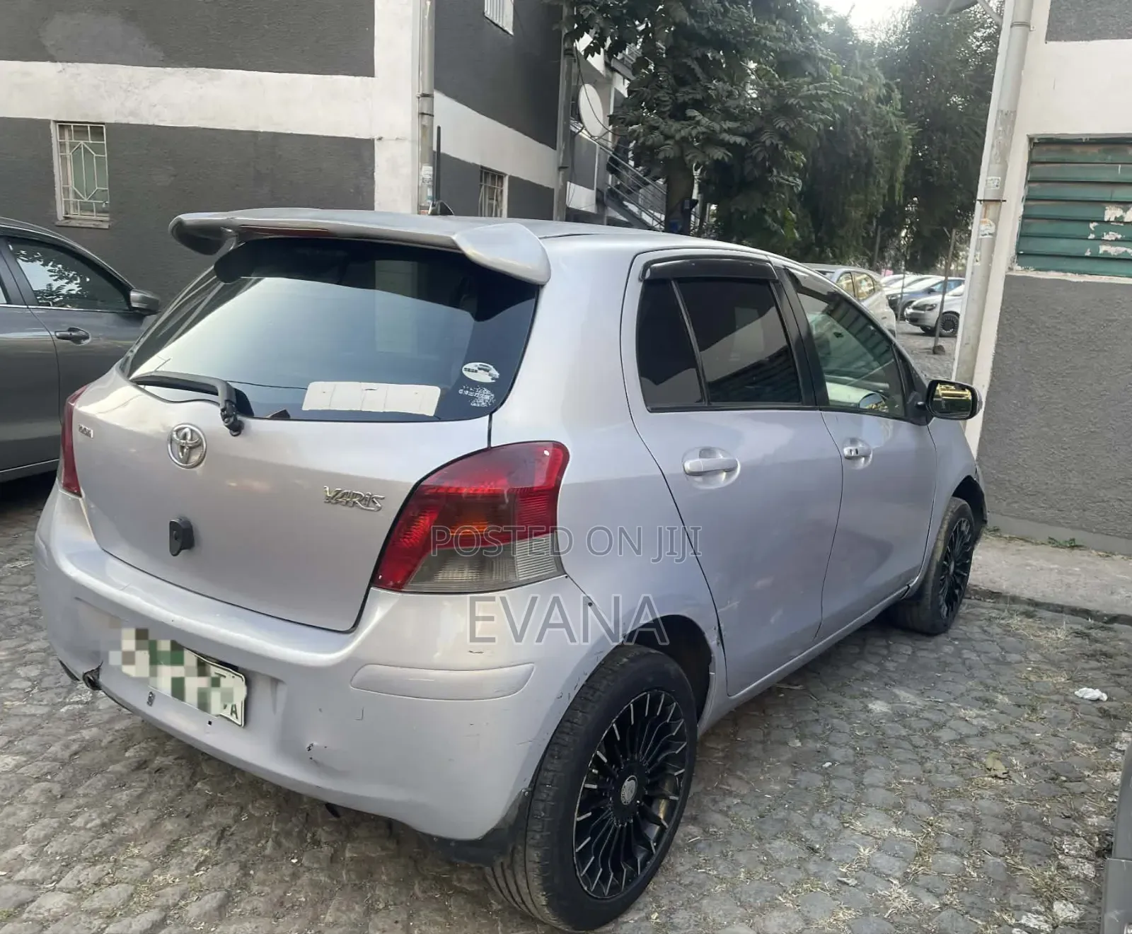 Toyota Yaris 2008 Purple