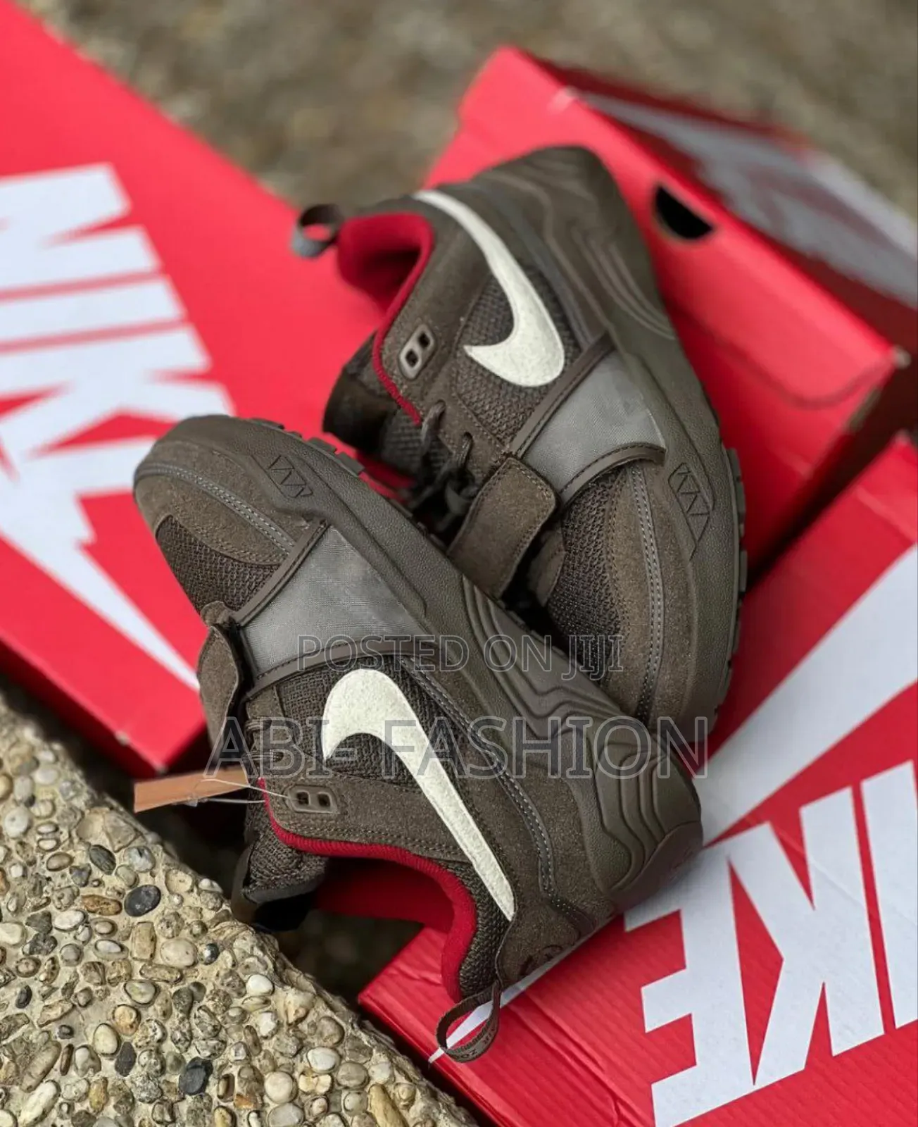 Travis Scott X Nike Jaxx Sp 'Sail Red Insole