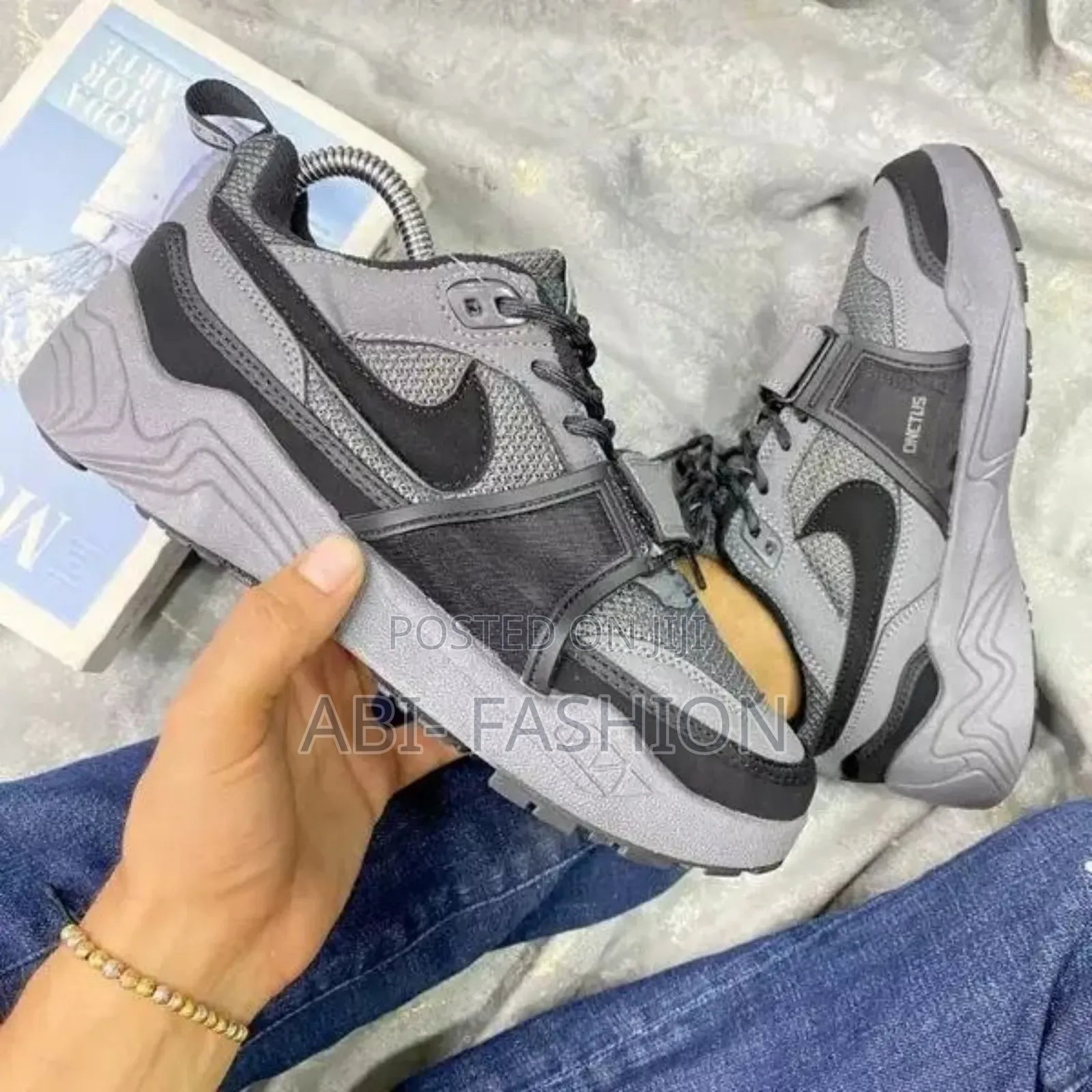 Travis Scott X Nike Jaxx Sp 'Sail Grey Edition