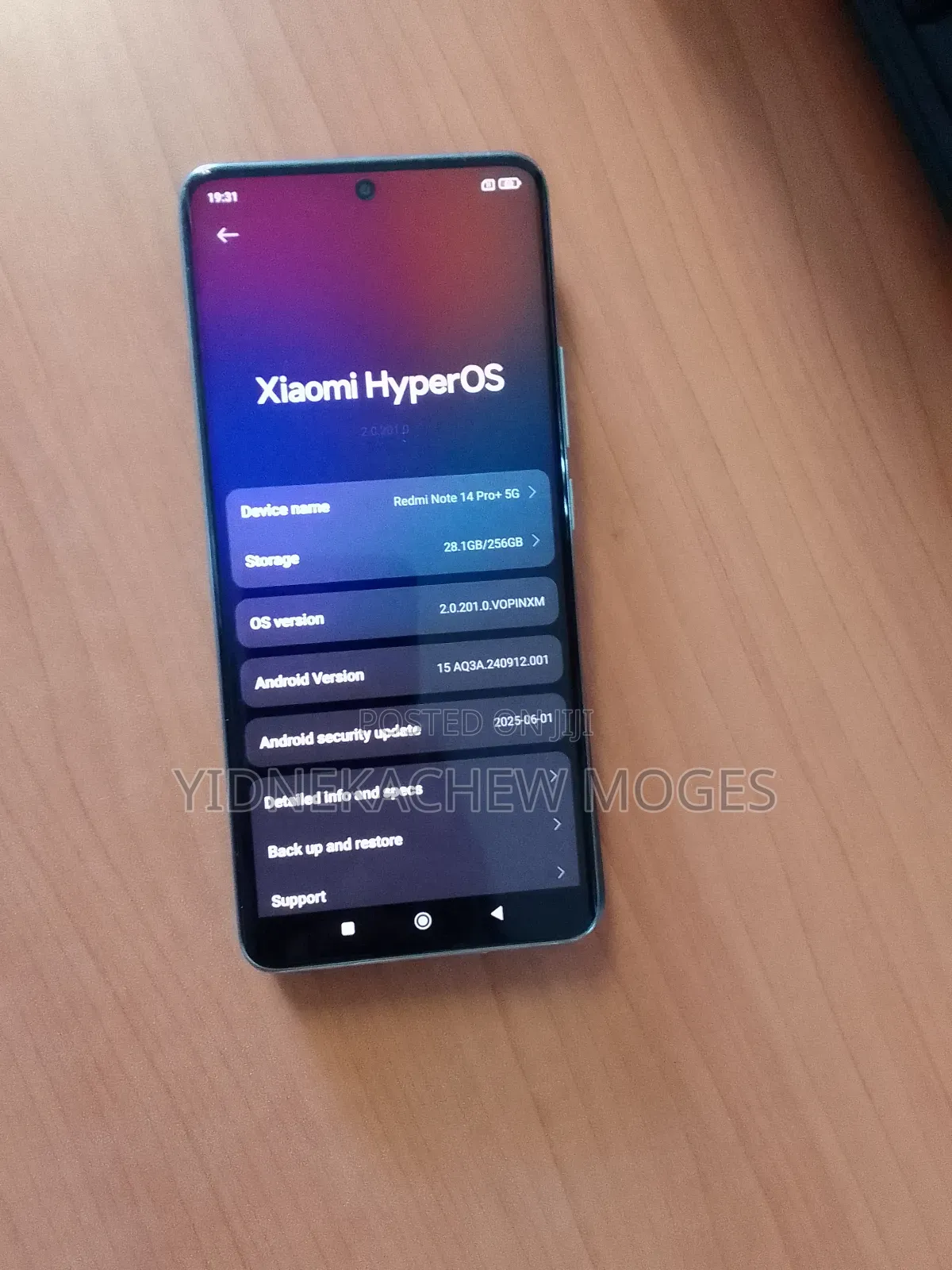 New Xiaomi Redmi Note 14 Pro+ 256 GB Gray