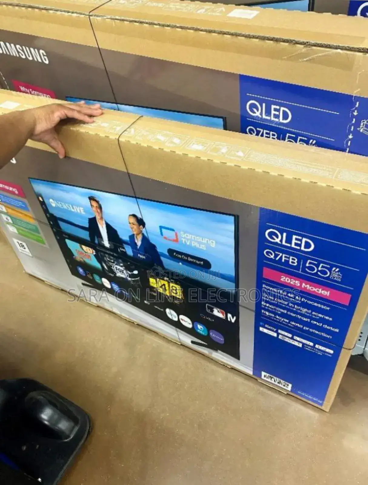 Samsung 55" Qled Smart Tv ♧New 2025 Model ♧Free Delivery