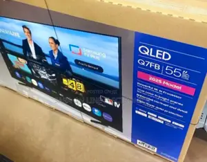 Samsung 55" Qled Smart Tv ♧New 2025 Model ♧Free Delivery