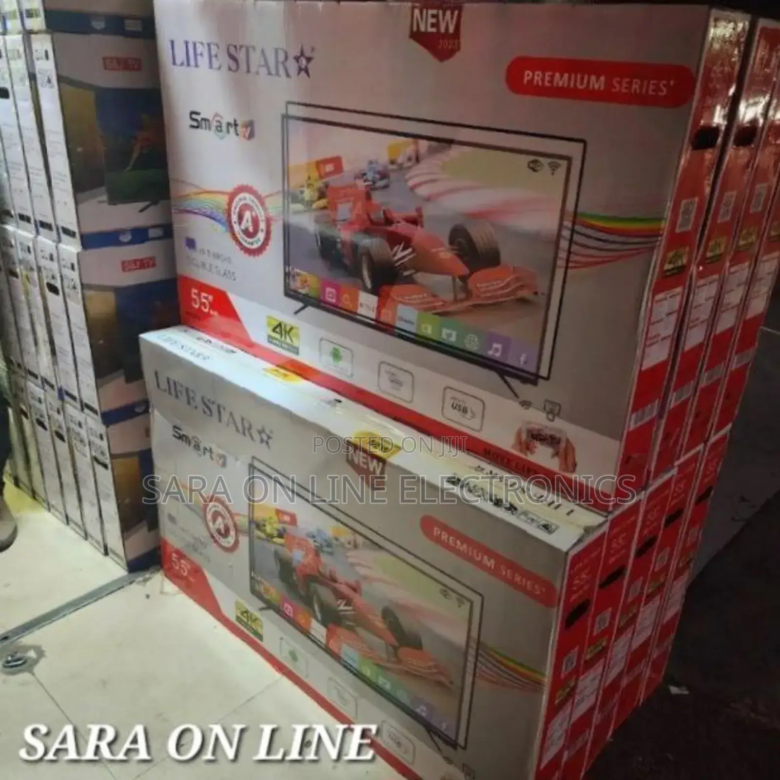 ♡♤Life Star 55" Inch Led Smart Tv ♤10year Warranty