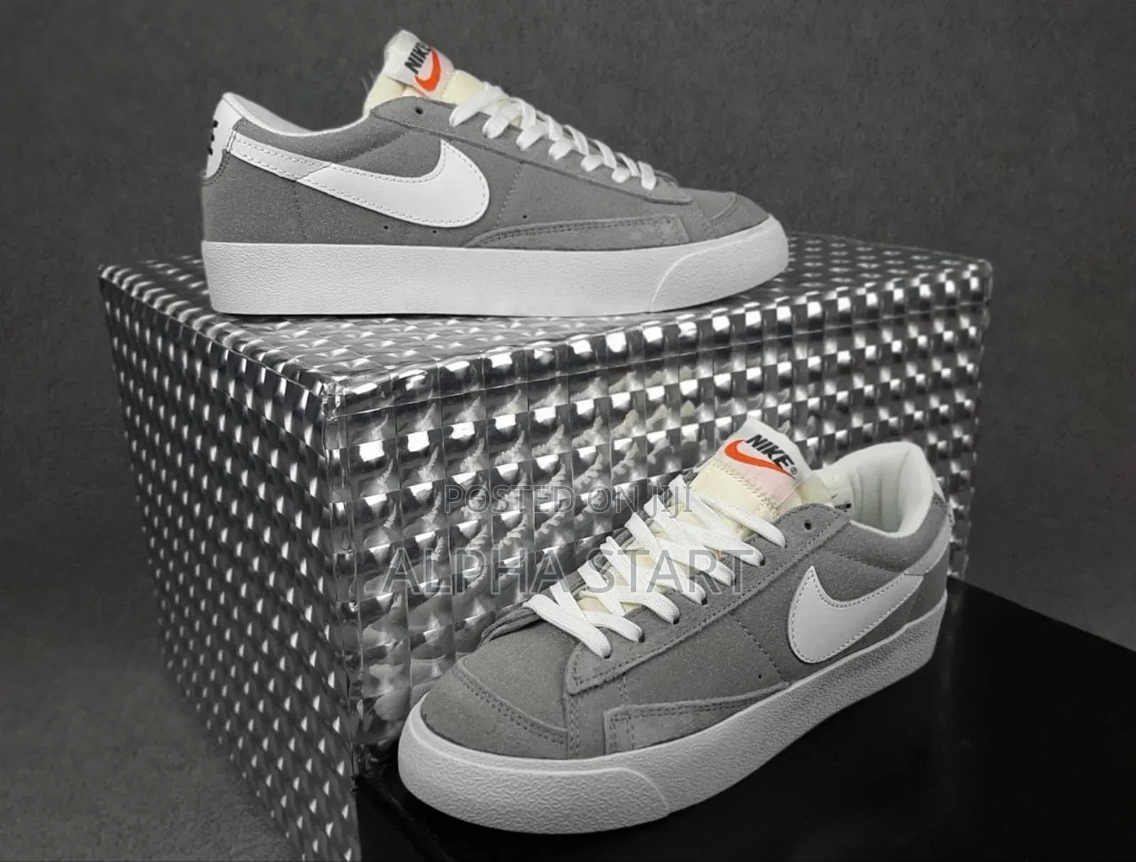 Nike Blazer 77 VNTG Low 'Grey Fog' Men's Shoes