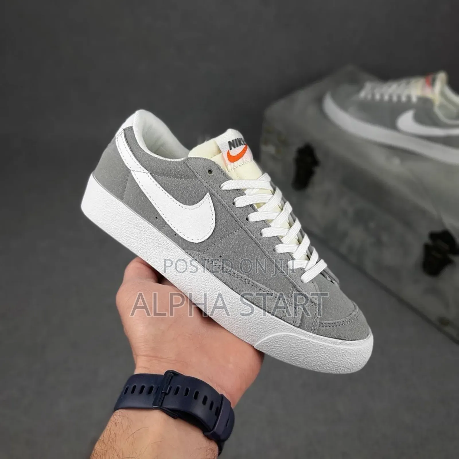 Nike Blazer 77 VNTG Low 'Grey Fog' Men's Shoes