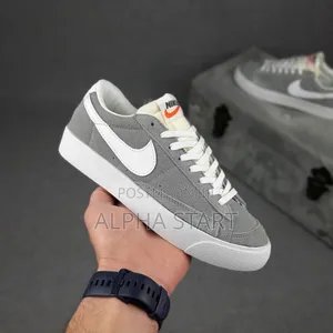 Photo - Nike Blazer 77 VNTG Low 'Grey Fog' Men's Shoes