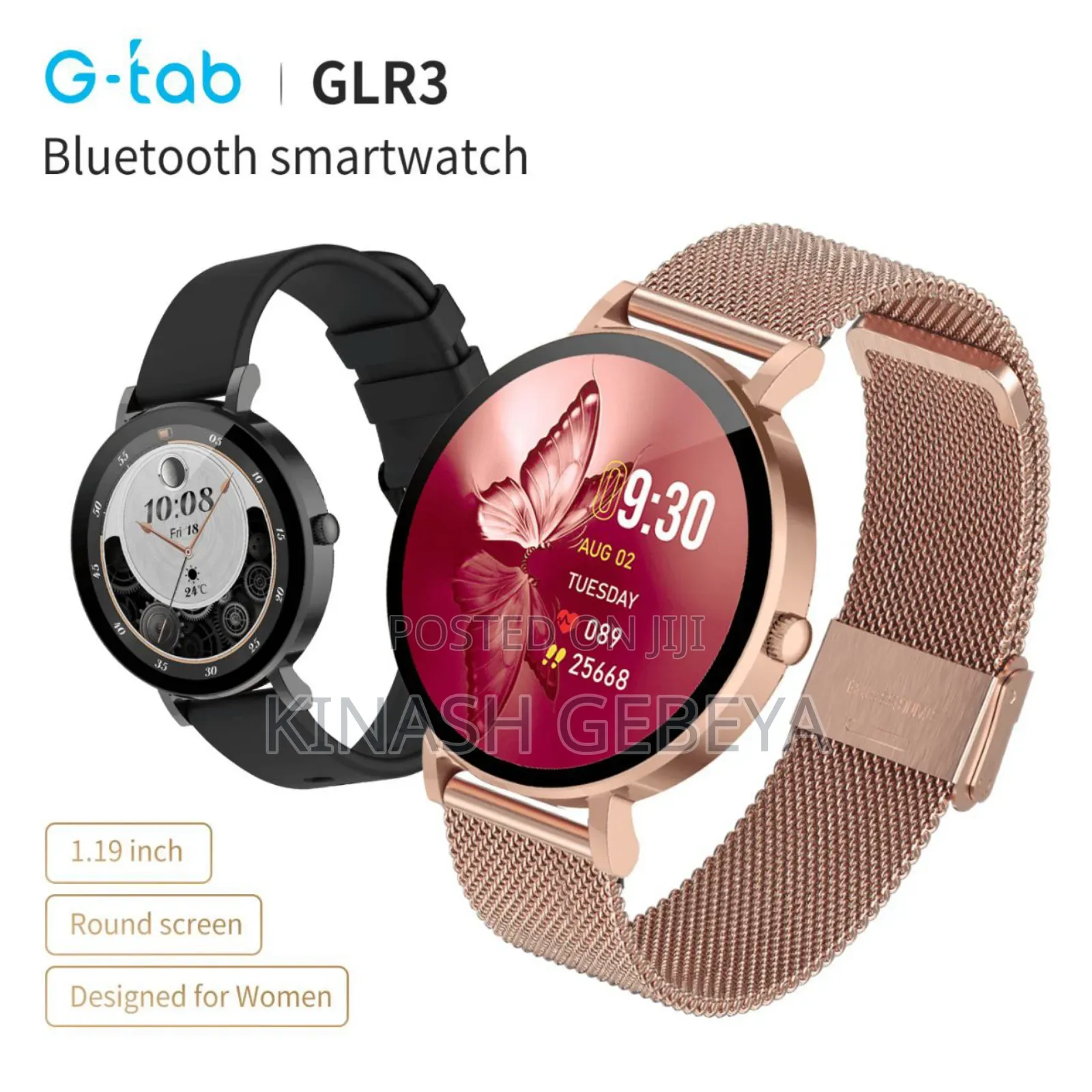 G Tab High Quality Ladies Smart Watch