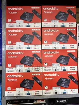 Photo - Xcruiser V8 Ai Box Android Tv Box (Tv Smart ማድረጊያ)