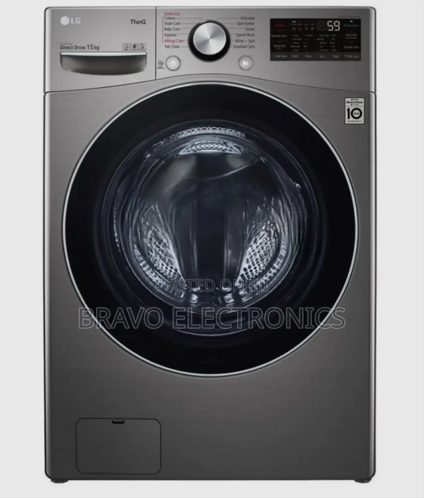 Lg 15kg Full Automatic Washing – Strong, Smart Super Reliable!